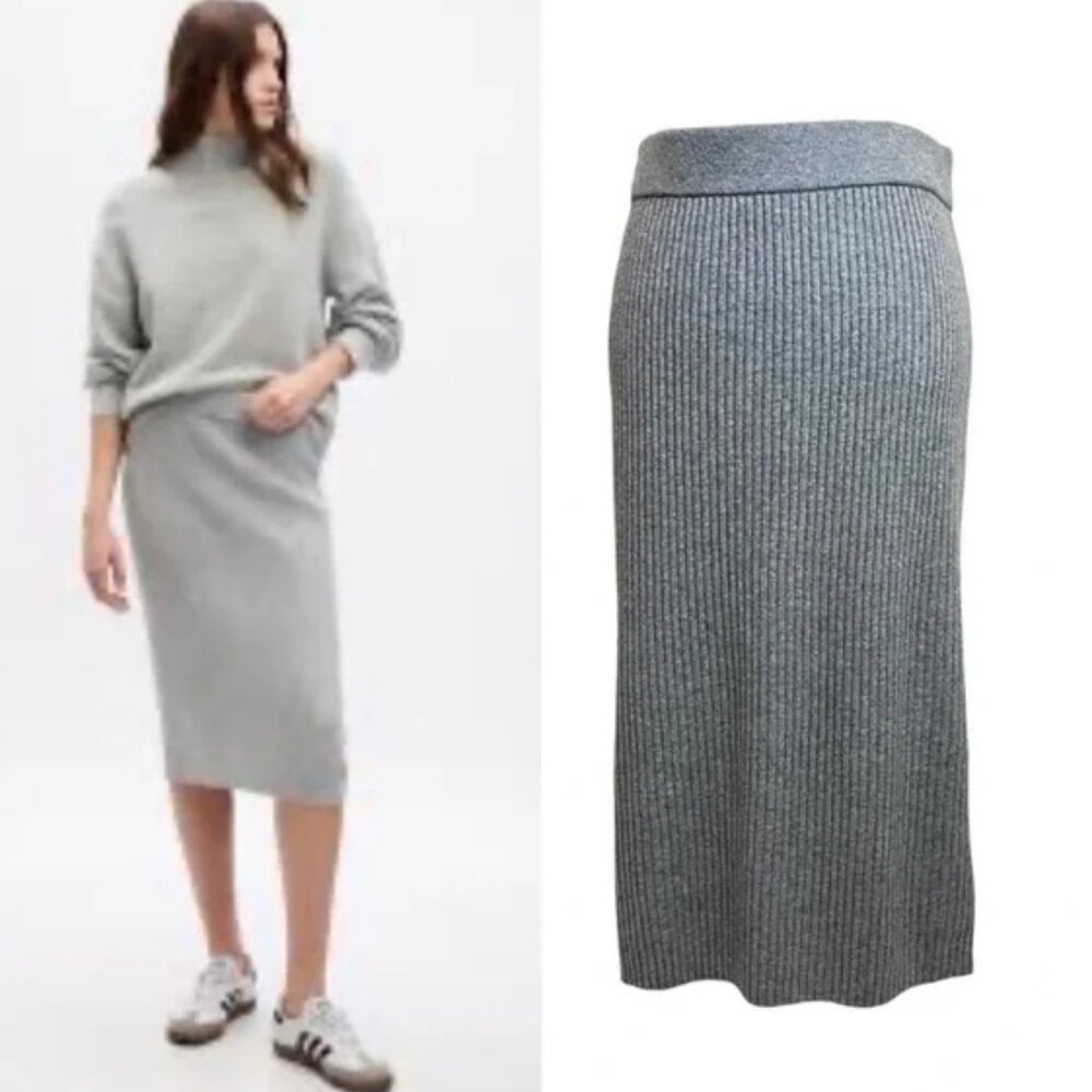 GAP Ribbed Pencil Skirt